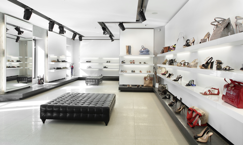 Retail shoe store fitout