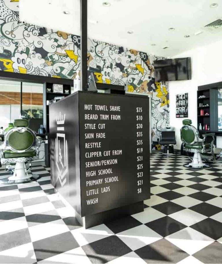 Barbers Shop Fitout in Perth WA