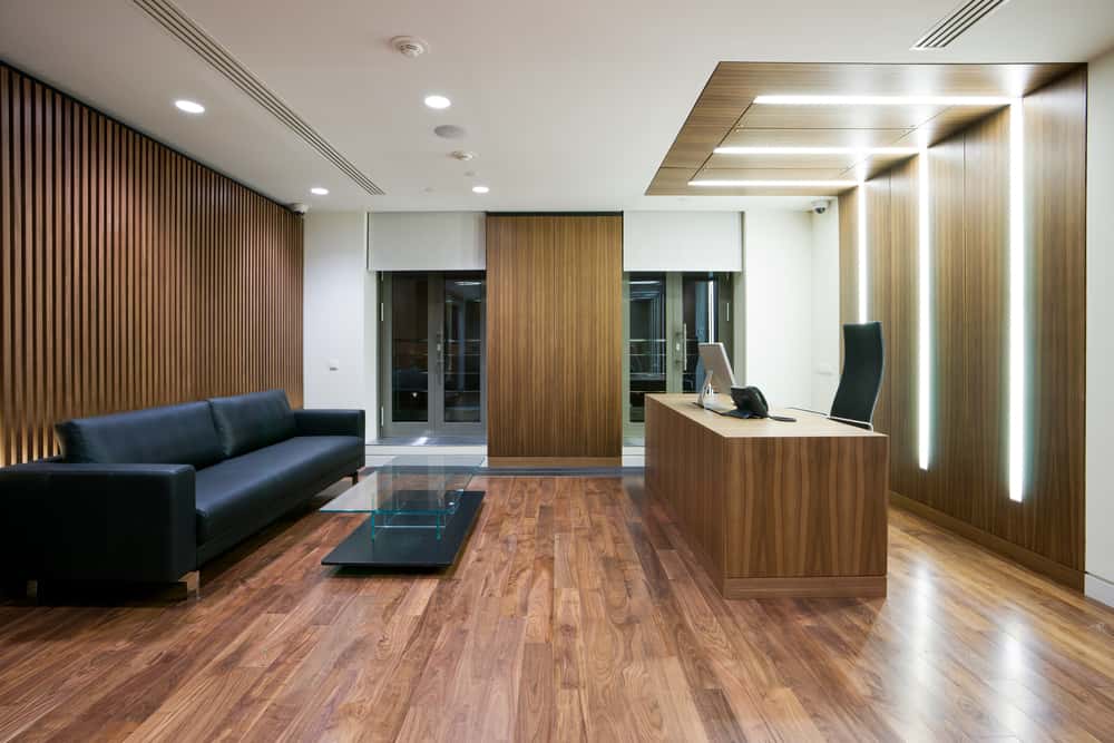 Reception Area of a Medical Fitout in Perth WA