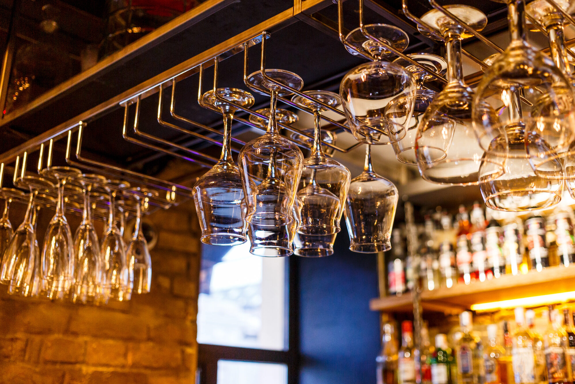 Effective ways to maximise space and functionality of your bar - overhead storage options